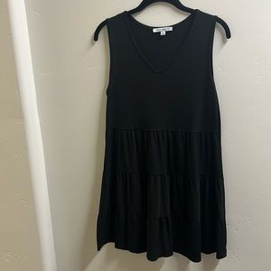 Black flowy dress